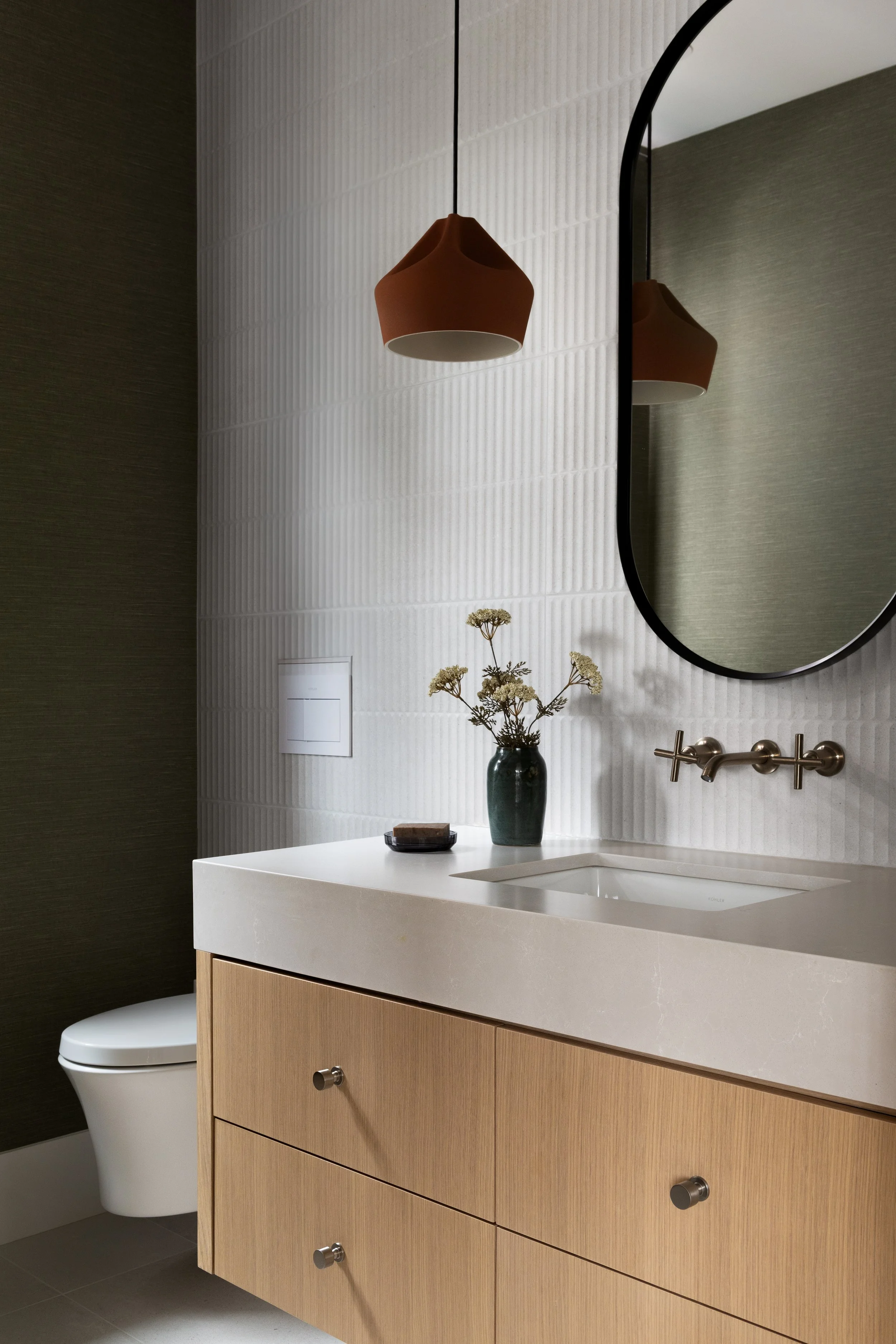 Vancouver Custom Home powder bathroom