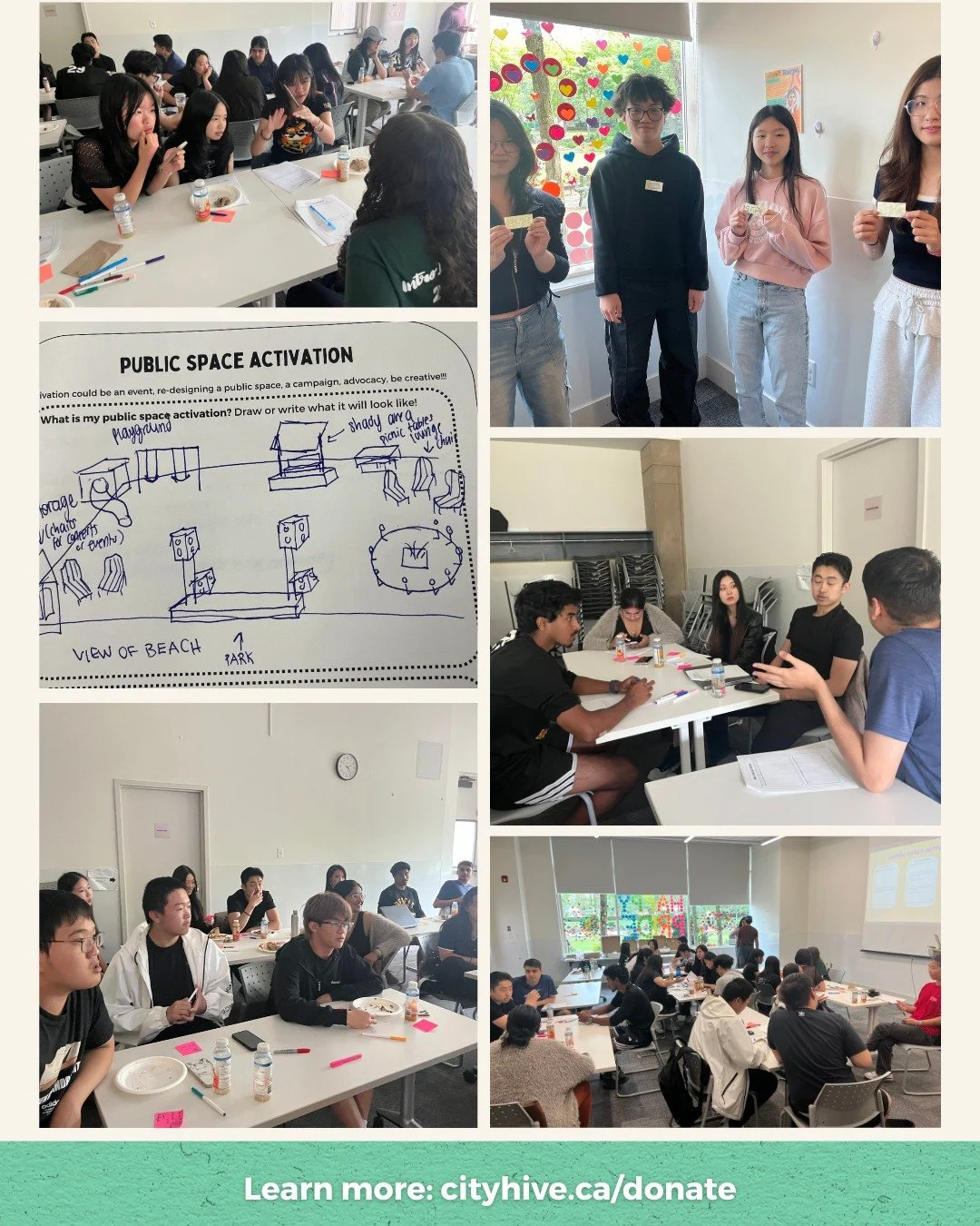 As a part of our Public Space Stream of the CityShapers in Communities, we hosted a 3 series workshop in partnership with SUCCESS&rsquo;s Community Leadership Initiative.

This program empowers youth to design and lead their own civic engagement proj