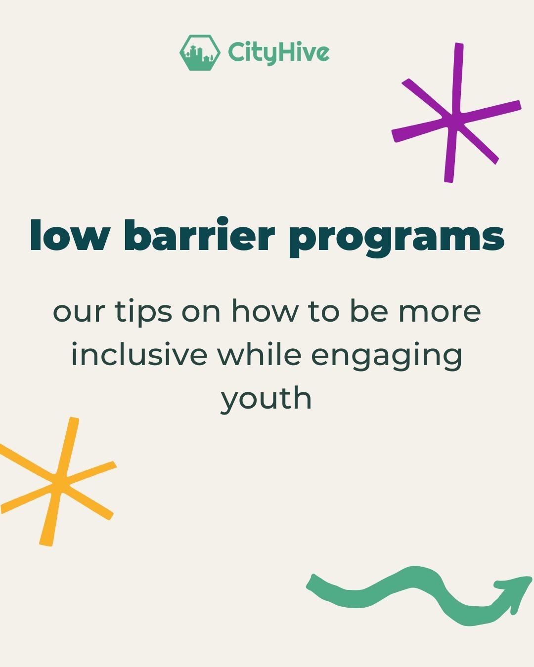 Low-barrier programming isn&rsquo;t just good practice, it&rsquo;s community care. Here are a few ways we try to make showing up easier, safer, and more accessible. What else would help you feel even more welcomed? Share your thoughts below! 💛