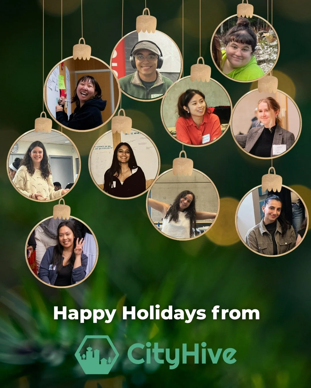 Happy Holidays from CityHive! 💚