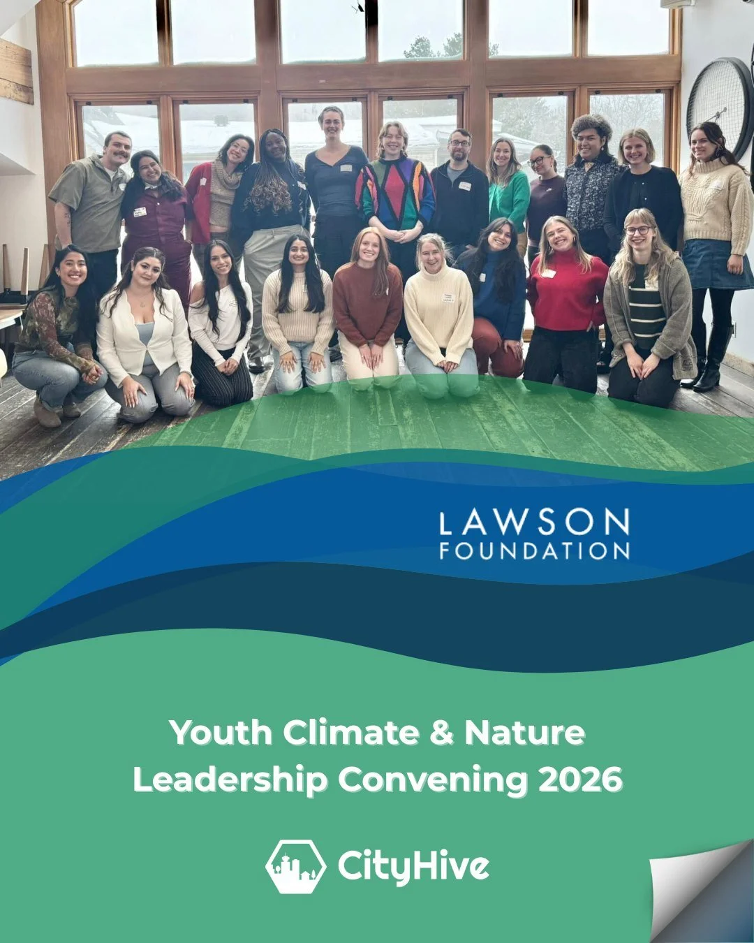 Last week, CityHive&rsquo;s Executive Director, Rowan, joined a national gathering of leaders working at the intersections of youth, climate, and environmental justice &mdash; creating space to slow down, think together, and build real relationships 