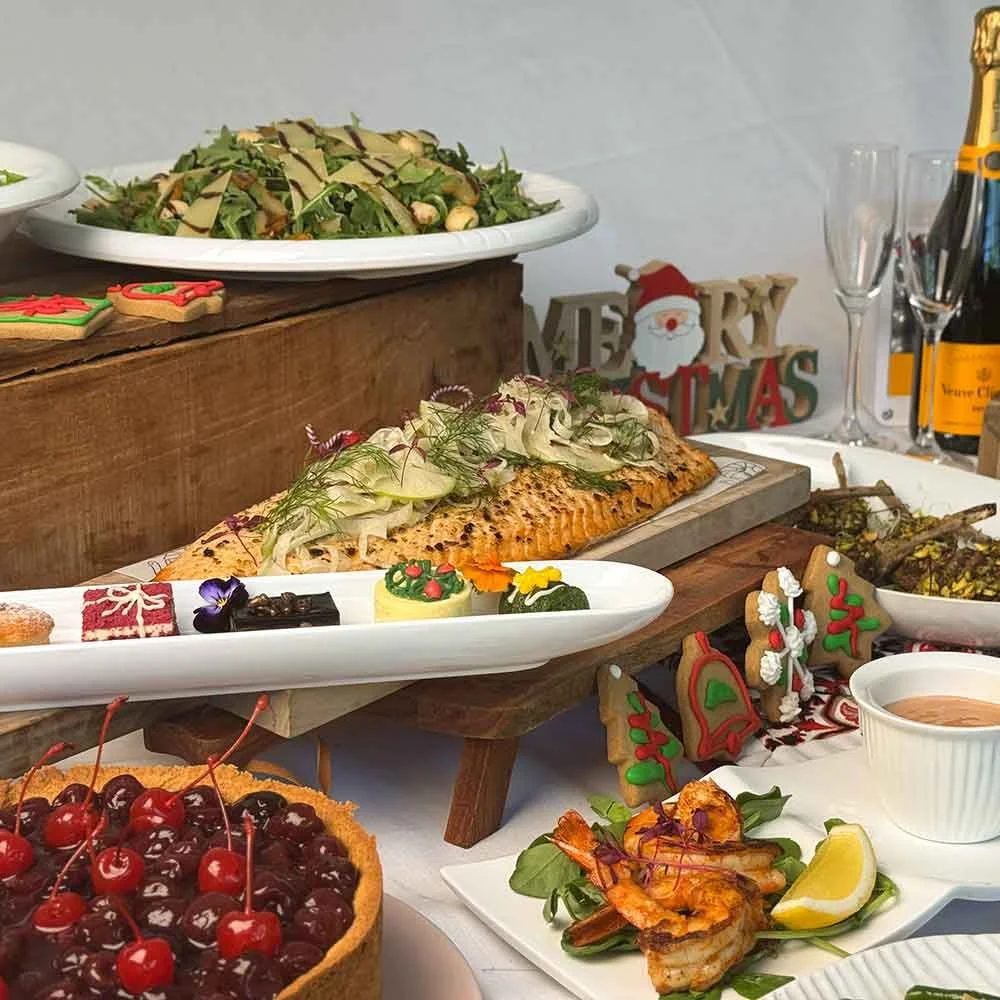 Christmas Catering Styling