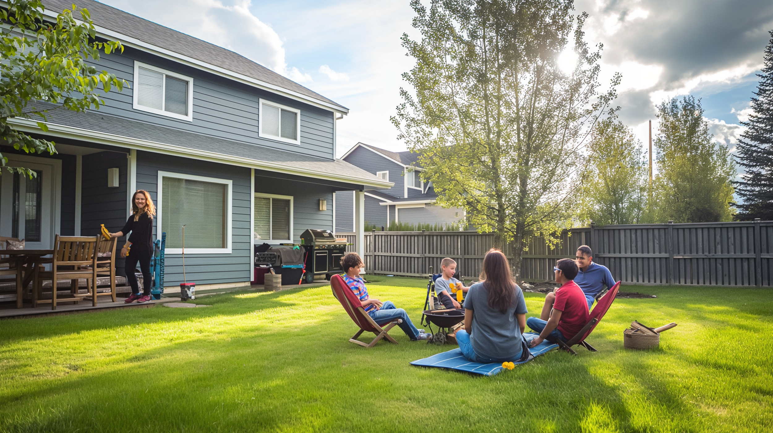 Vibrant healthy lawns in Alaska