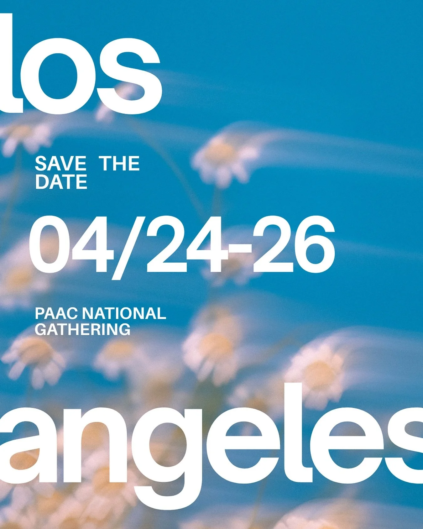 Is the west coast the best coast???

Save the date! Our next national gathering is heading to LA ☀️ 

April 24-26, 2026
Crescenta Valley United Methodist Church(@cvumc_)
2700 Montrose Ave, Montrose, CA 91020

If you want to stay up to date on all thi