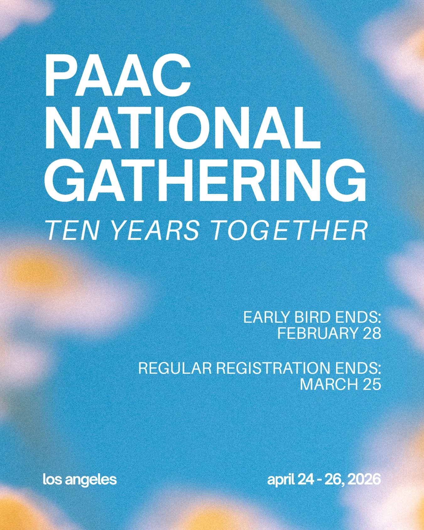 🎈 PAAC is turning ten this year! 🎈 

To commemorate the occasion, we&rsquo;ll be celebrating and reflecting on how we&rsquo;ve grown and changed over the last decade, both as a community and as individuals. Whether you&rsquo;re one of the original 