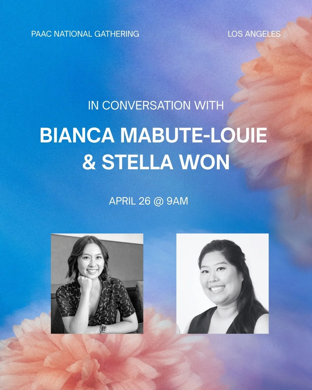 Something special for PAAC National Gathering attendees~

Living in a reality where every news cycle brings new crises and new catastrophes, it is so easy to become reactive and hopeless. It can feel impossible to move forward.

Join Bianca Mabute-Lo