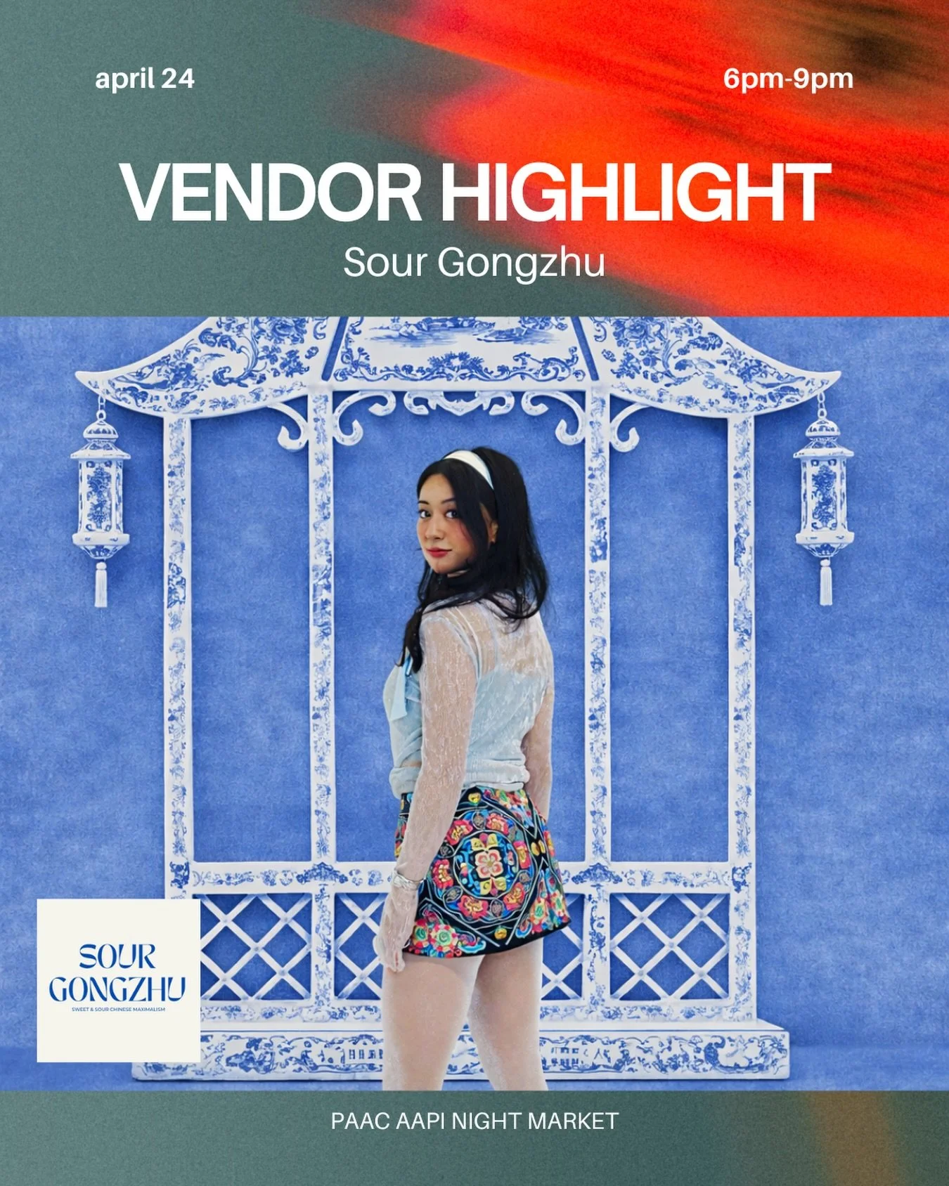 Vendor Highlight: @sourgongzhu 

SOUR GONGZHU is an Asian American, owned independent brand born in Shanghai and raised in America. At SOUR, we are working to build a world where fashion is life giving, inclusive, and restorative. For us, the key to 