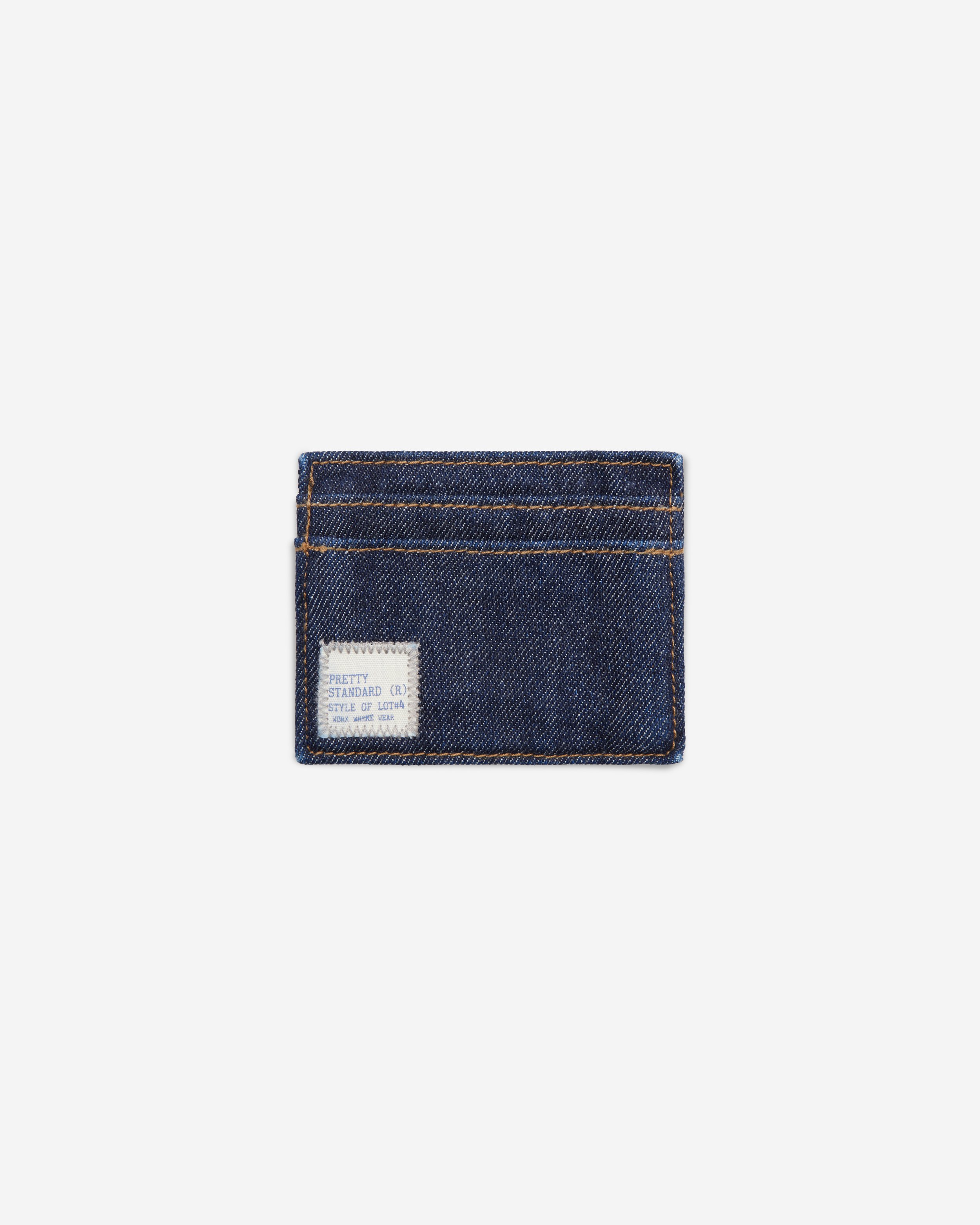 LOT #4 DENIM CARD-HOLDER