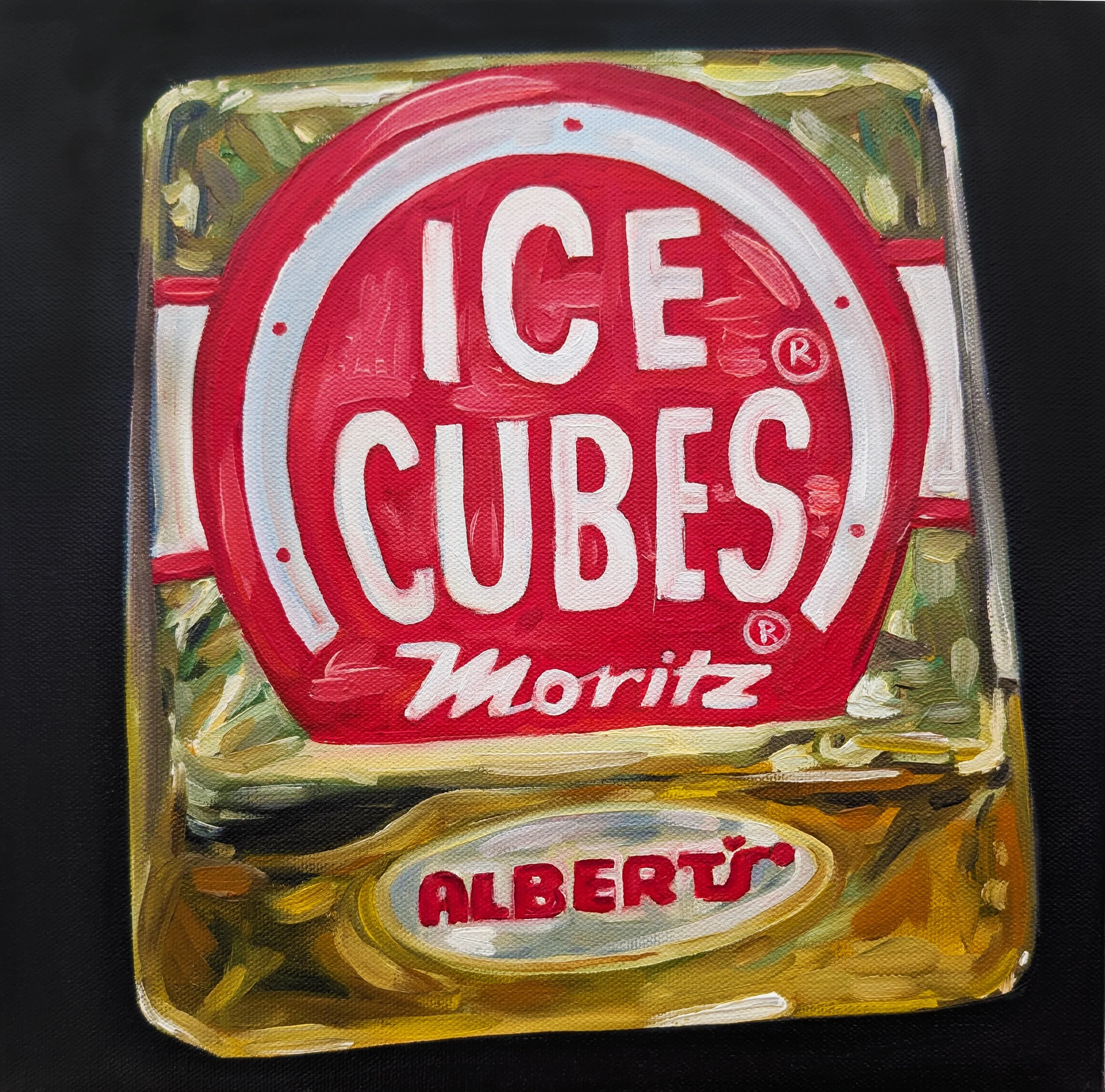 Ice cube candy