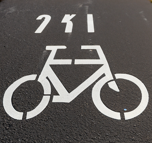 Bicycle accident icon — WELLCALM in-home MVA care Toronto