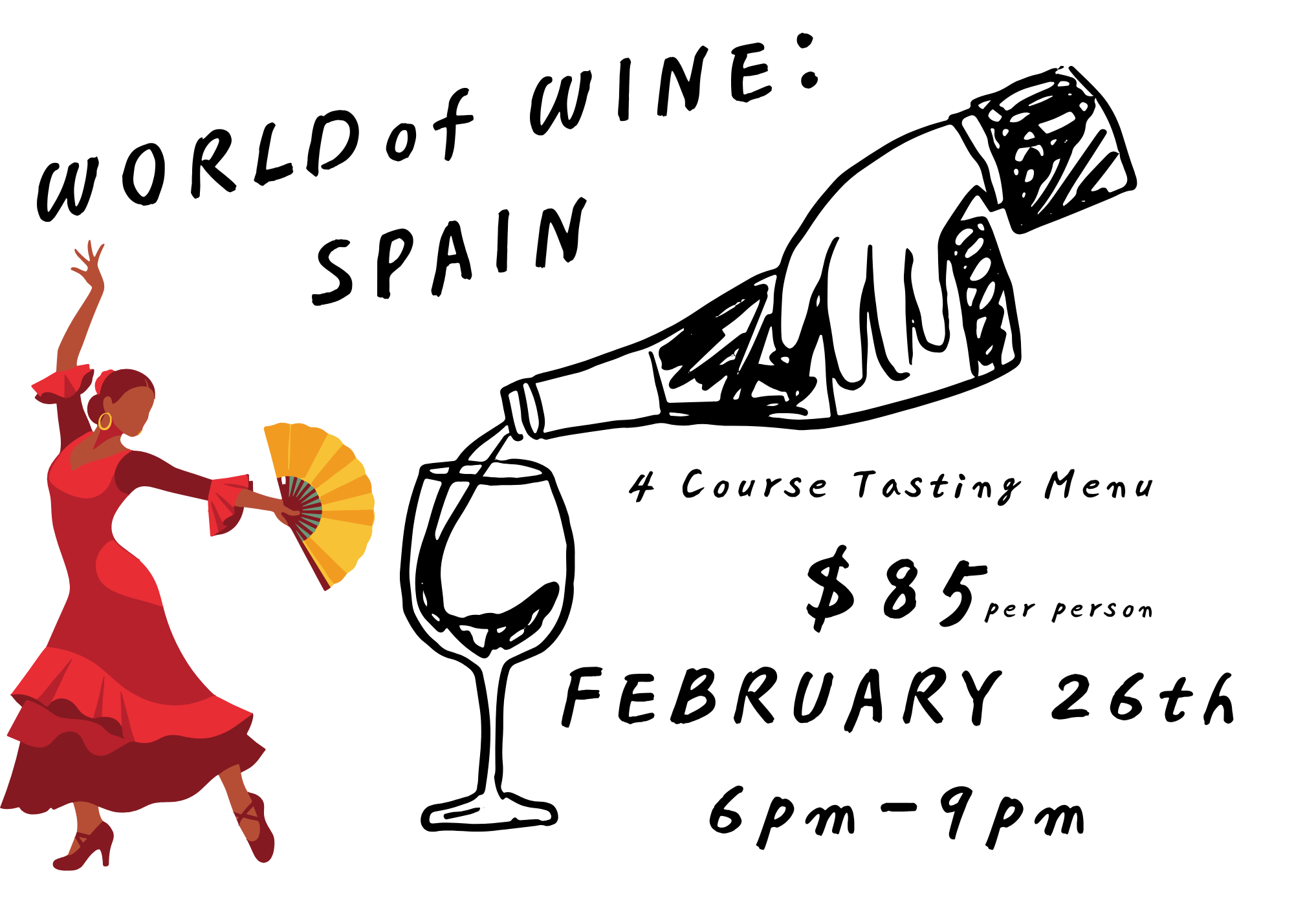 Spanish Wine Pairing Night