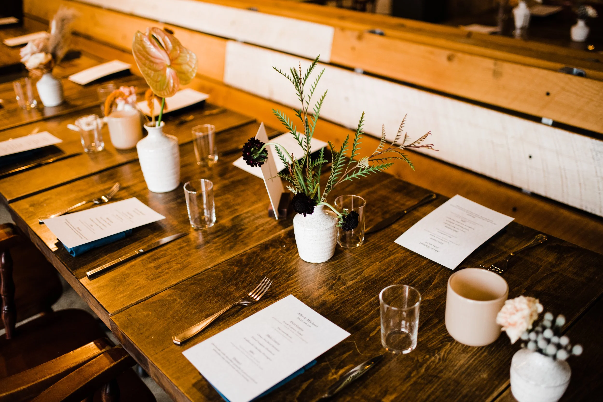 dining table arrangements