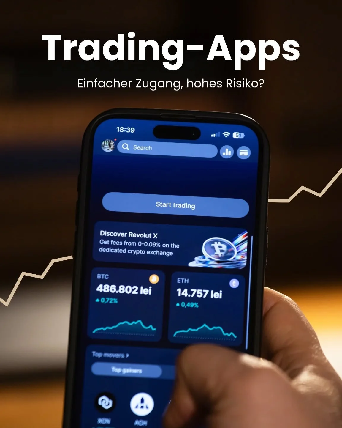 📈 Trading-Apps: Einfacher Zugang, hohes Risiko? 

Der verlinkte Beitrag (Link in "Highligts") fasst eine aktuelle Untersuchung zur Nutzung von smarten Onlinetools zur Geldanlage zusammen. 

Das sind die Kernaussagen:
 
1. Geringes Finanz-W
