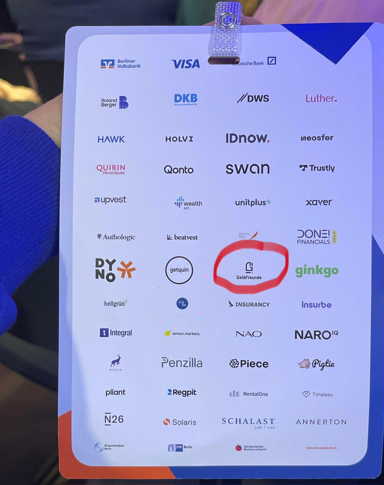 Geldfreun.de waren auf dem FinWell Summit 2025 in Berlin 🚀

Das gro&szlig;e Thema war / ist "Financial Wellbeing".
Ein Begriff f&uuml;r den Zustand, in dem eine Person z.B. ihre finanziellen Verpflichtungen erf&uuml;llen kann, in der Lage 