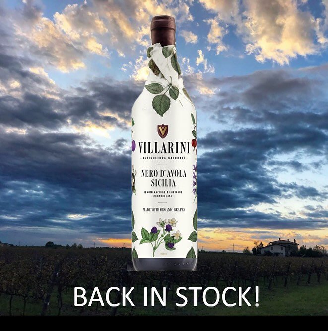 BACK IN STOCK - NEW VINTAGE

Our best-selling red wine in the US (has actually been selling slightly TOO much lately...) is FINALLY back in stock, and with a new, fresh vintage 2024.

Villarini Nero d&rsquo;Avola displays some of the classic Italian 