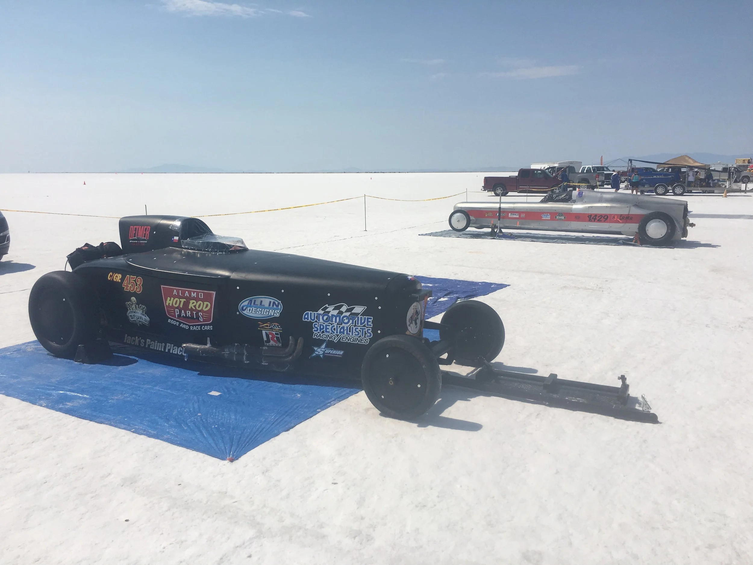 Record-setting Boneville cars