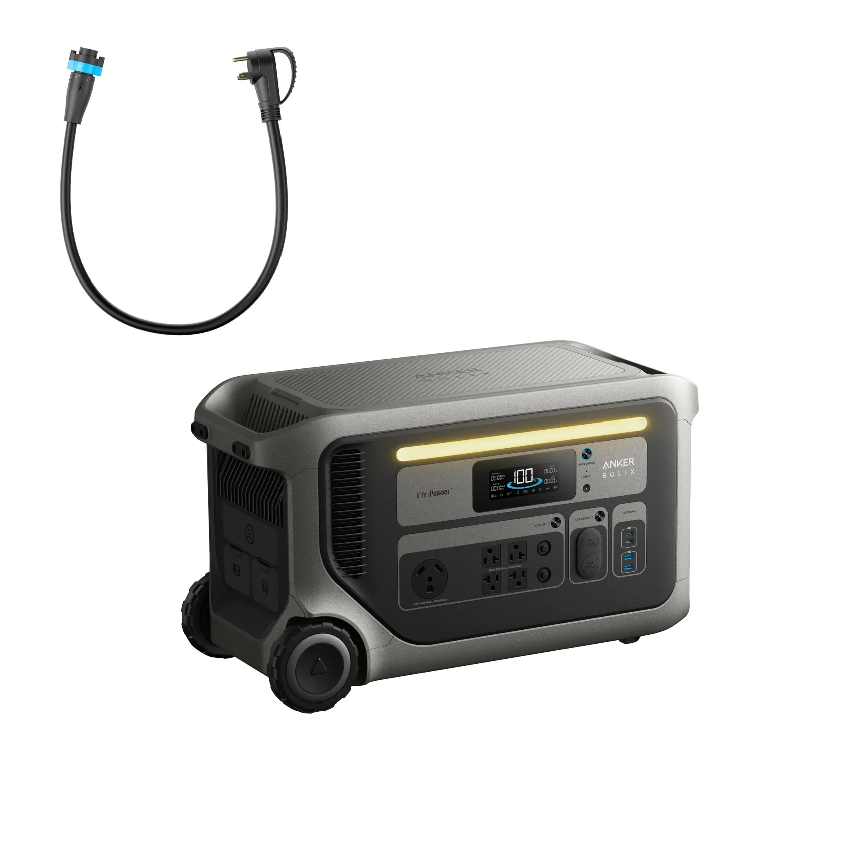 Anker SOLIX F3000 +120V Generator Input Adapter (For F3000).webp