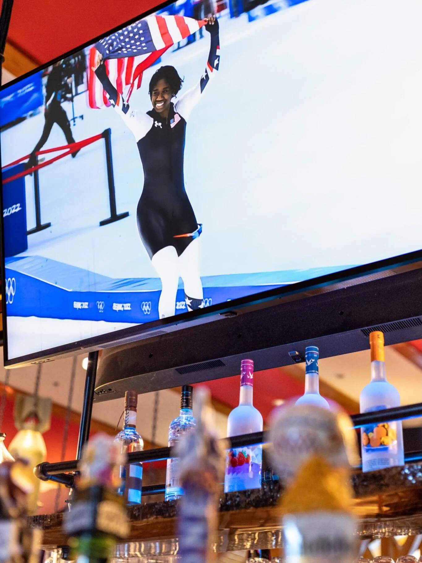 Olympics on our big screens plus games you can actually play! 

Take your watch party to the next level with our Olympic Package &mdash; $40 per person includes Axe Throwing, Football Bowling, and Mega Darts.

Available through February 22. 
Book now