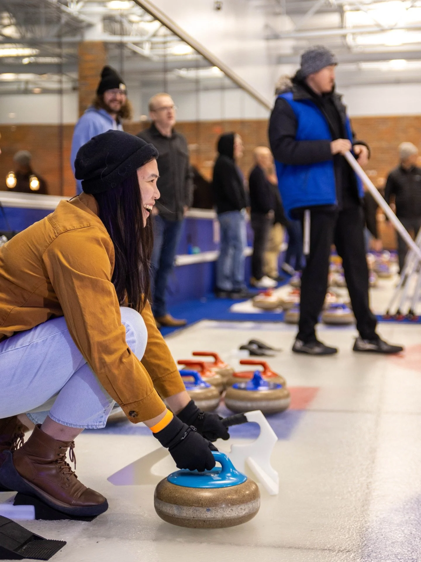 Cool off with something different this spring! 🧊 Ice Curling at The Hub in Novi &mdash;fun, social, and perfect with friends.

Book your lane and slide into the fun 🥌