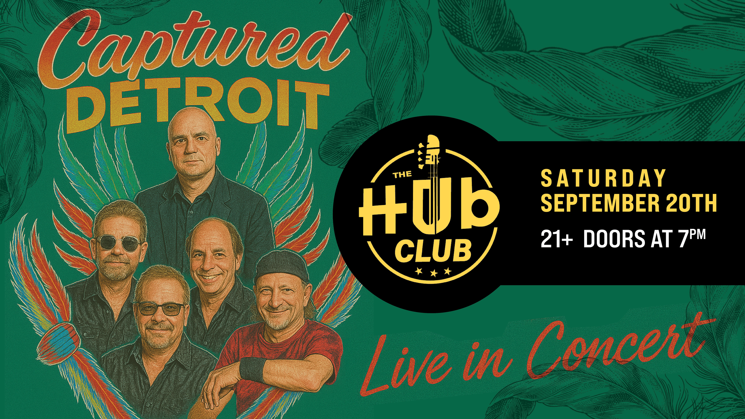 Captured Detroit | A Tribute to Journey Live at The Hub Stadium Novi September 20