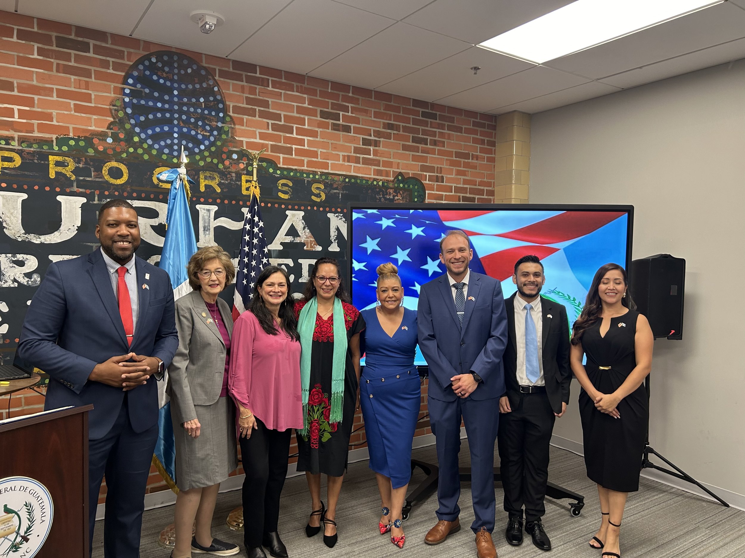 The Secretary and I celebrated the Guatemalan Independence Day with the Consulate General of Guatemala in Raleigh.