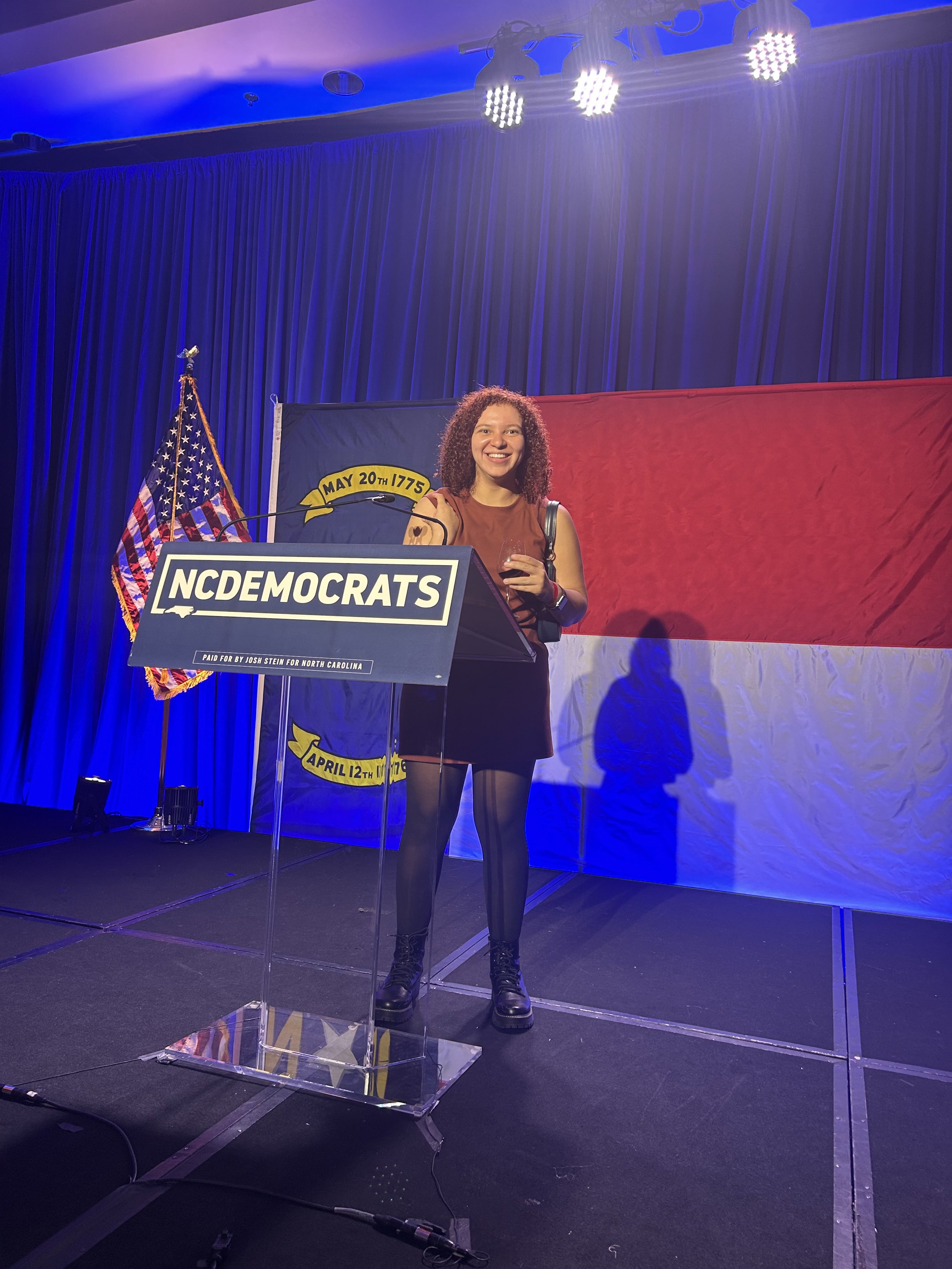 Honored to have been invited to the North Carolina Democratic Party's 2024 Election Night Celebration.