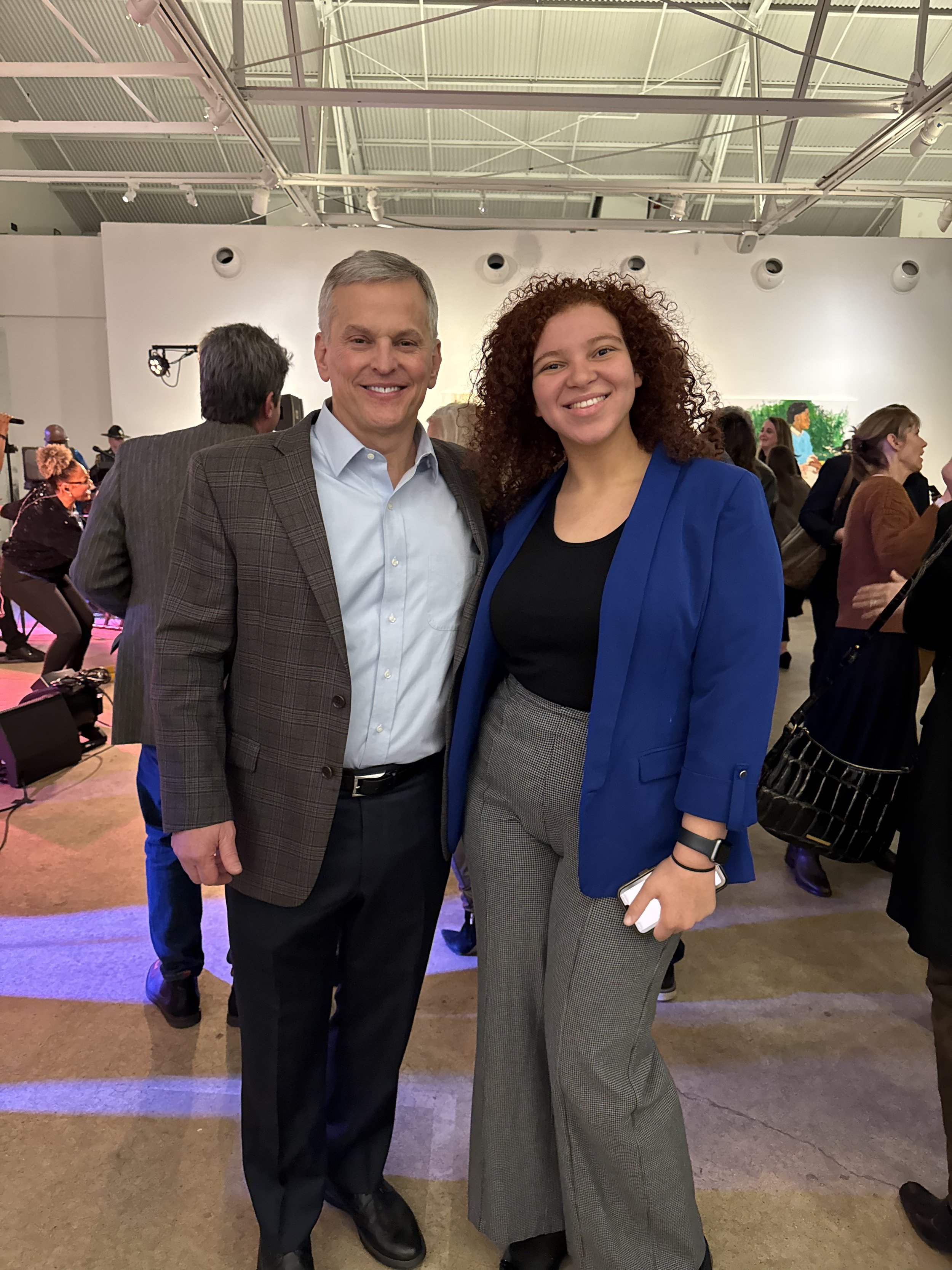 Thrilled to have spent the evening with Governor Josh Stein at his inaugural cocktail reception.