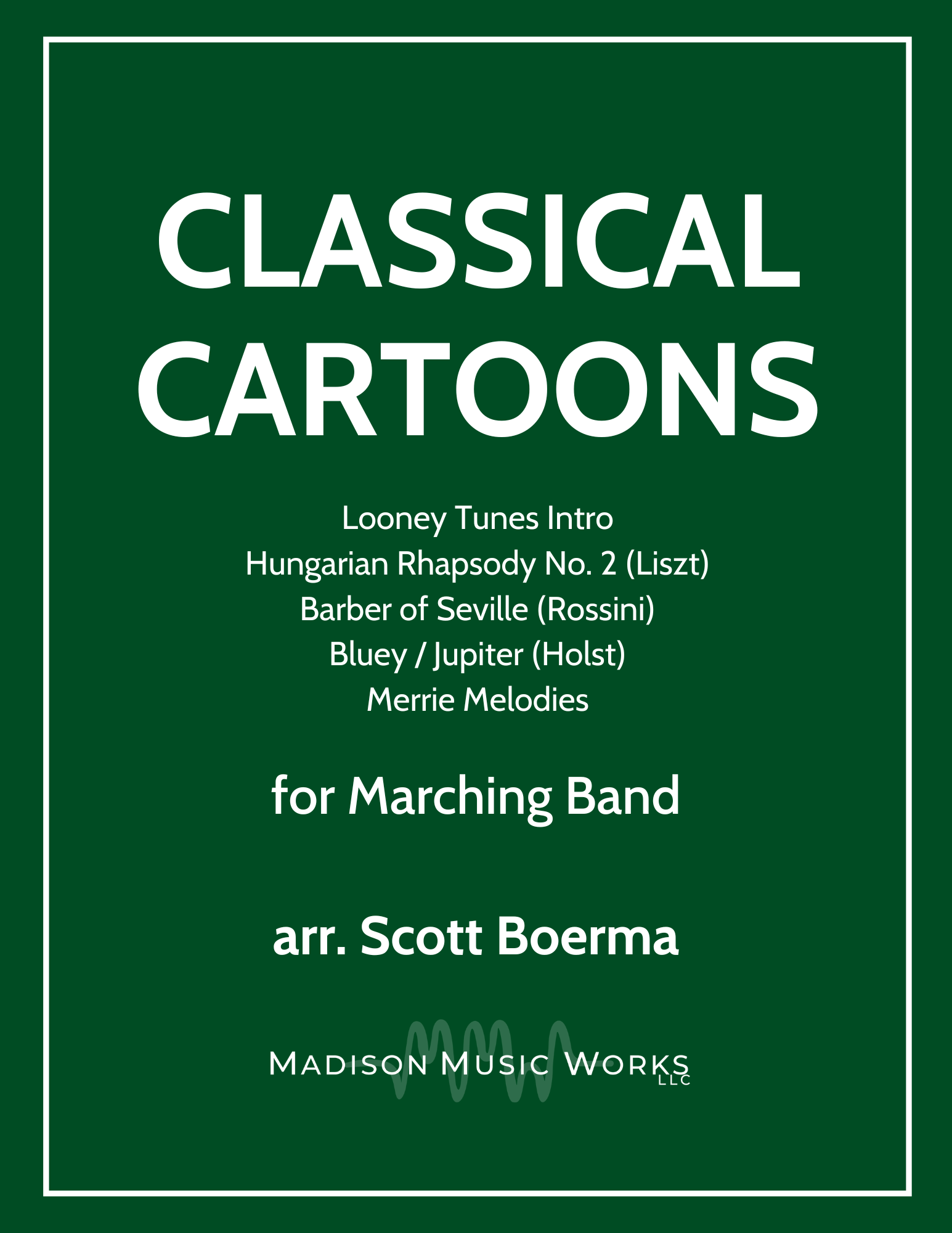 Classical Cartoons Score Cover