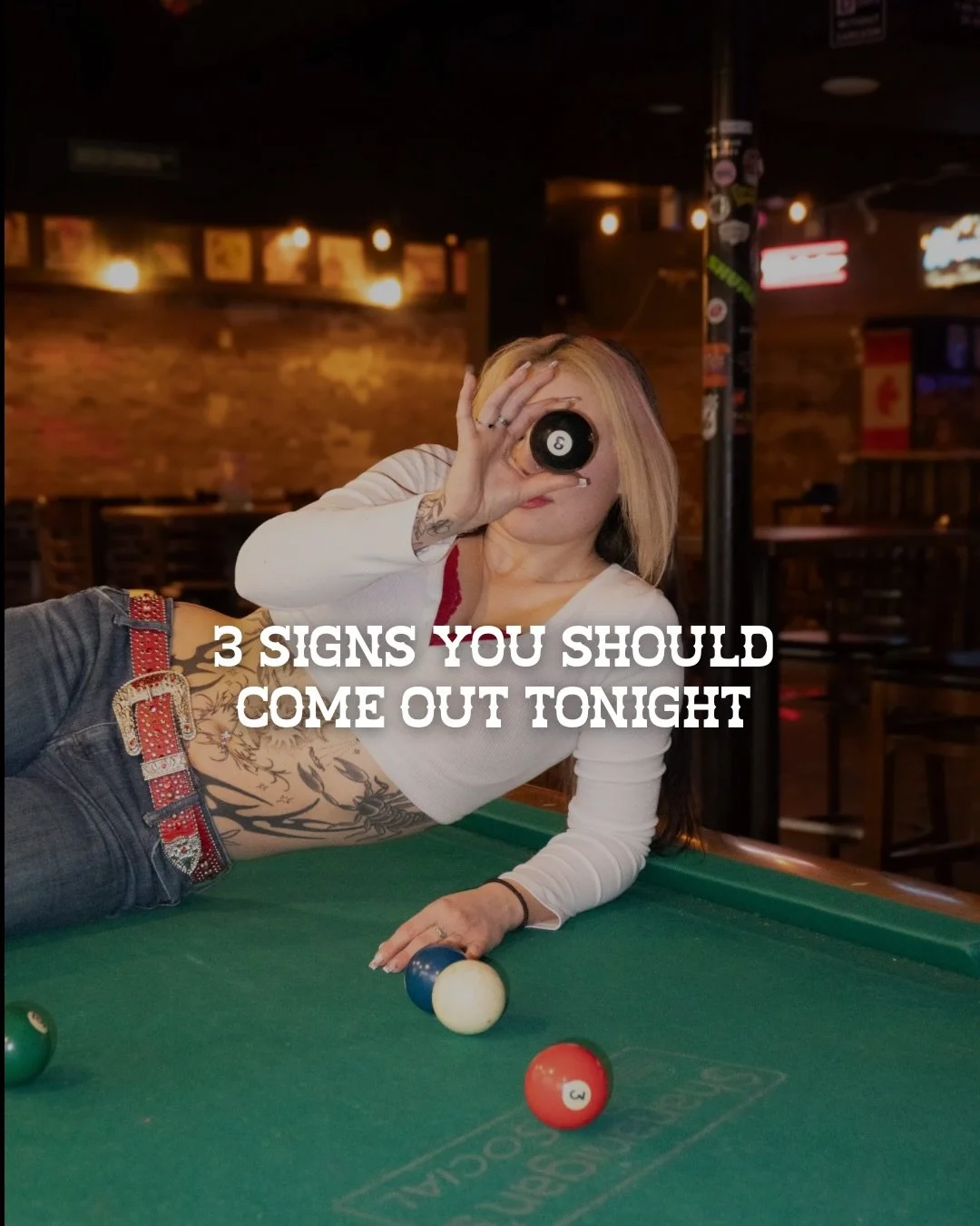 3 signs you should come out tonight&hellip; as if you needed convincing 🤠

don&rsquo;t forget it&rsquo;s KARAOKE night!! 
see you there👀

#countrybar #linedancing #divebar #karaoke #bar