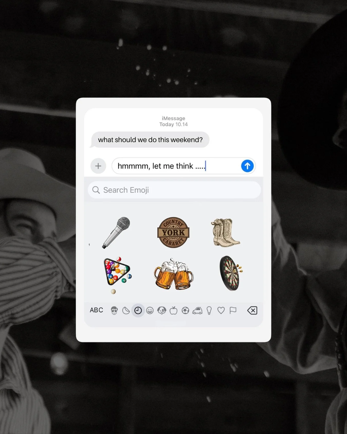 no plans? we&rsquo;ve got you 🤠
see you tonight!!

#countrybar #divebar #party #karaokenight🎤 #nightlife