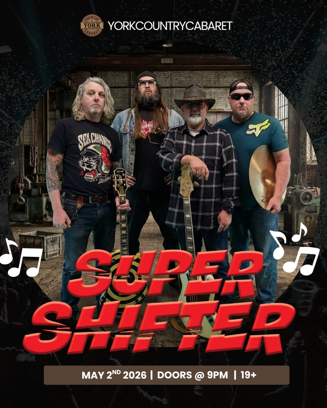 Super Shifter is hitting Cranbrook🎸

Punk. Metal. Hardcore energy all night long!!

MAY 2 | DOORS 9PM
🎟️ free 
19+ 

#rockmusic #livemusic #cranbrookbc #divebar #cranbrook