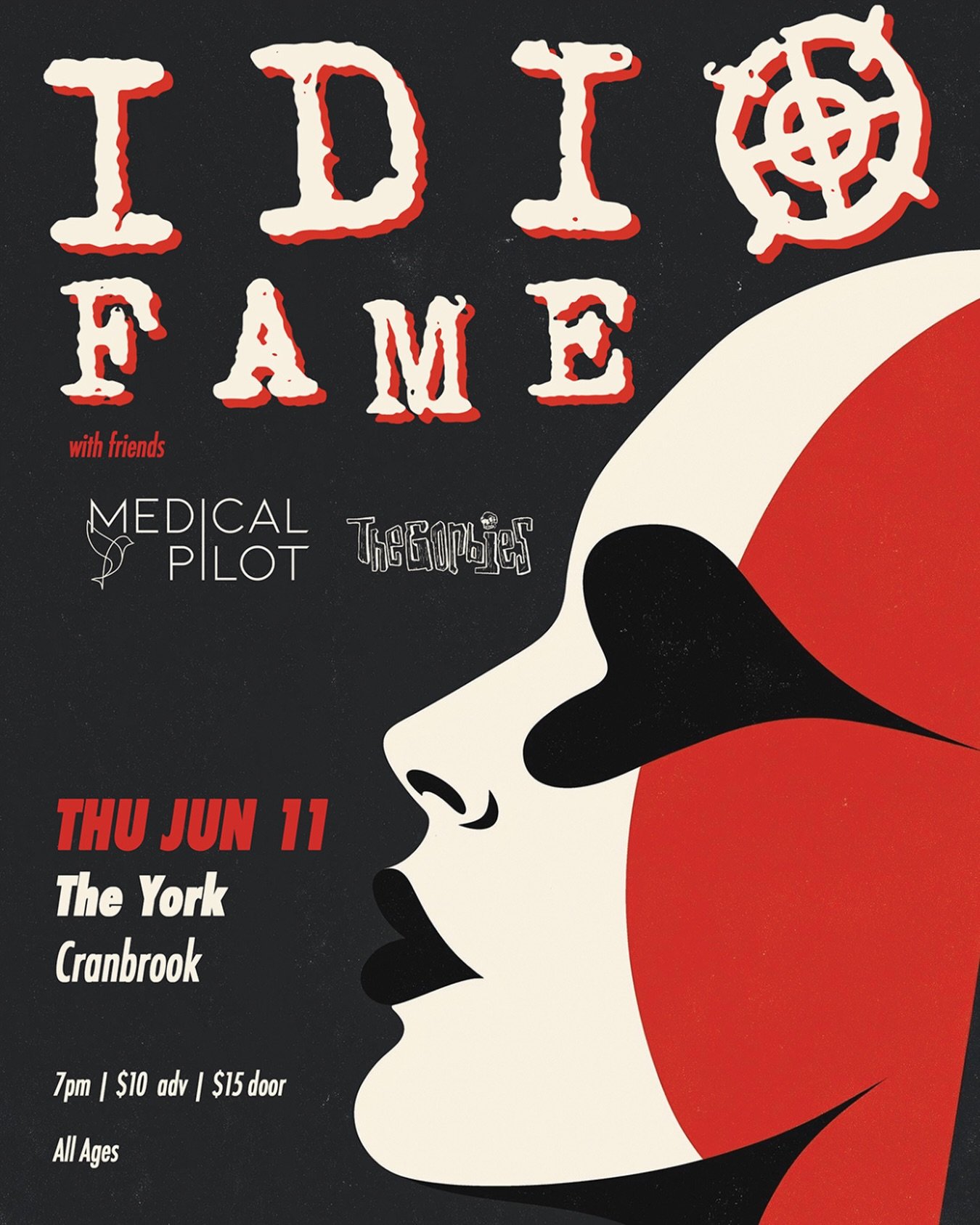 🎸 Live Music this weekend!! 

We&rsquo;re turning up the volume with @idiofame this weekend at the York.
Joined by special guests The Gorbies and Medical Pilot for a night of live music you won&rsquo;t want to miss.

Grab your crew and make a night 