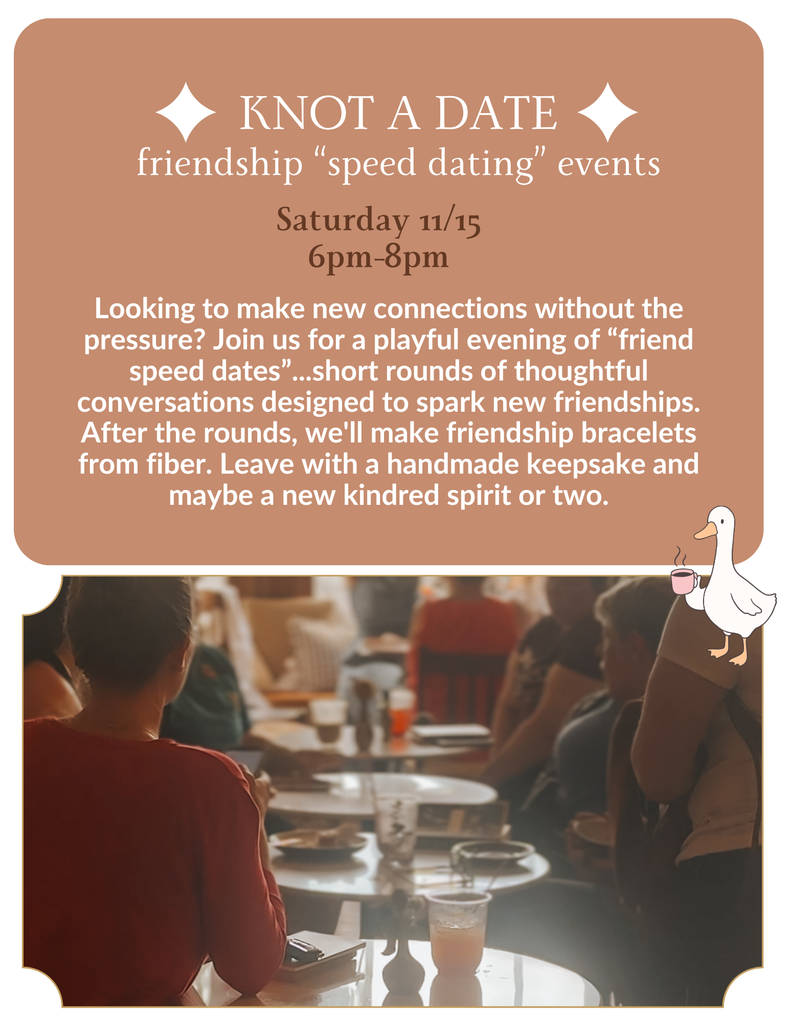 Knot a Date Friendship 