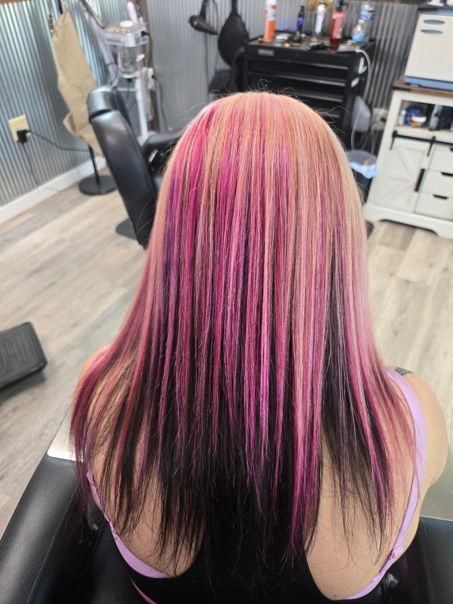Color correction.