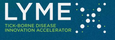 Lyme X Logo saying Lyme X: Tick-Borne Disease Innovation Accelerator