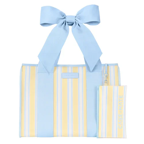 cabana stripe bow