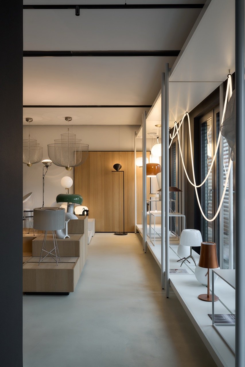 Meshmatics Chandelier at the tamminh-light showroom Hanoi - Photo by Wuyhoang Studio