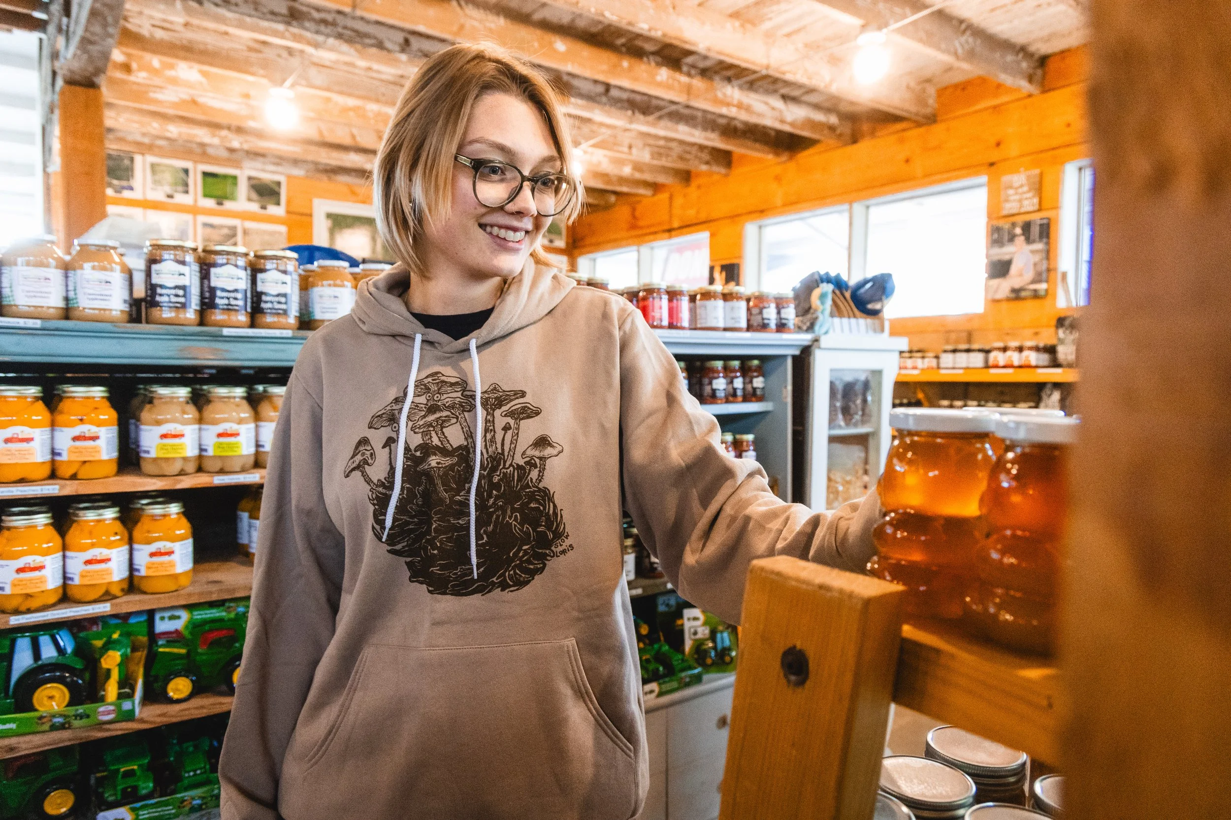 branded lifestyle photography outdoors seattle washington product cute quirky funny sustainable adventure camping backpacking slow loris apparel models styled