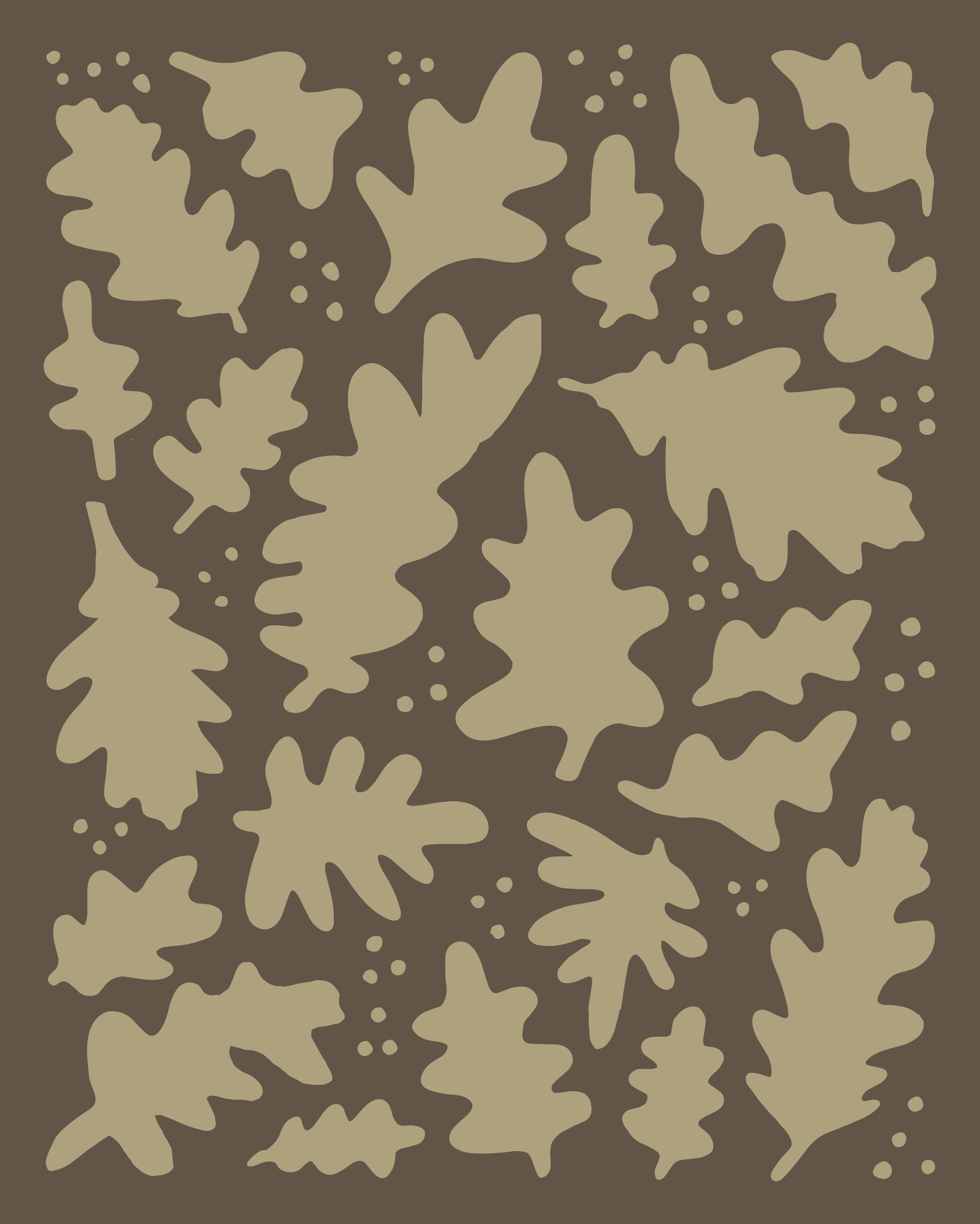ThreeOaks_Pattern_Leaves_Espresso+Sage.png