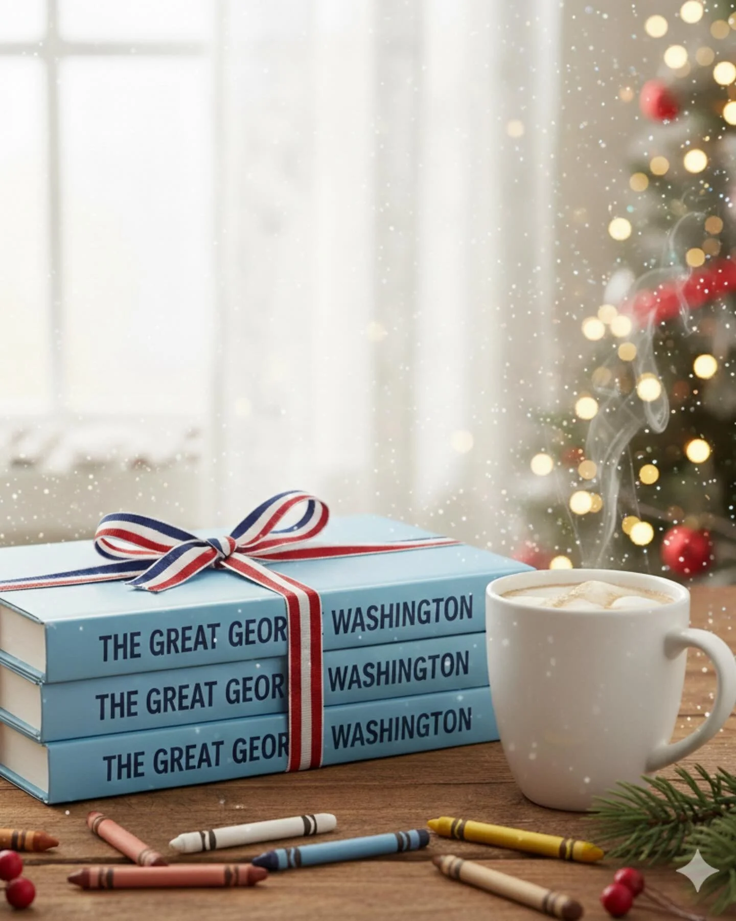 Bring history to life this Christmas season!
 Give the gift of courage, leadership, and faith with The Great George Washington &mdash; the perfect bedtime read for your little leader. 

Available now for pre-order on our website! Books will be shippe