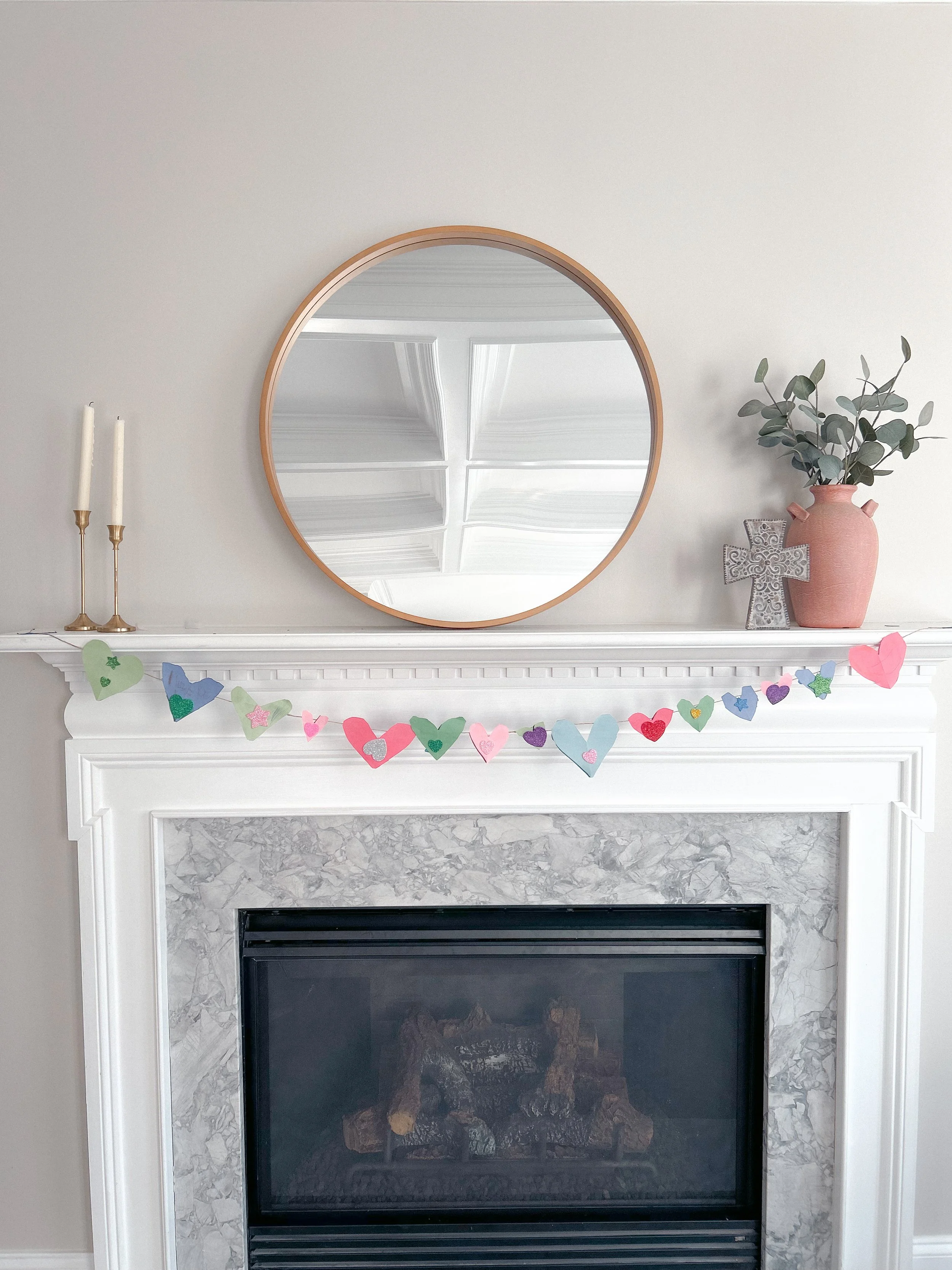 Handmade Valentine’s Day Banner