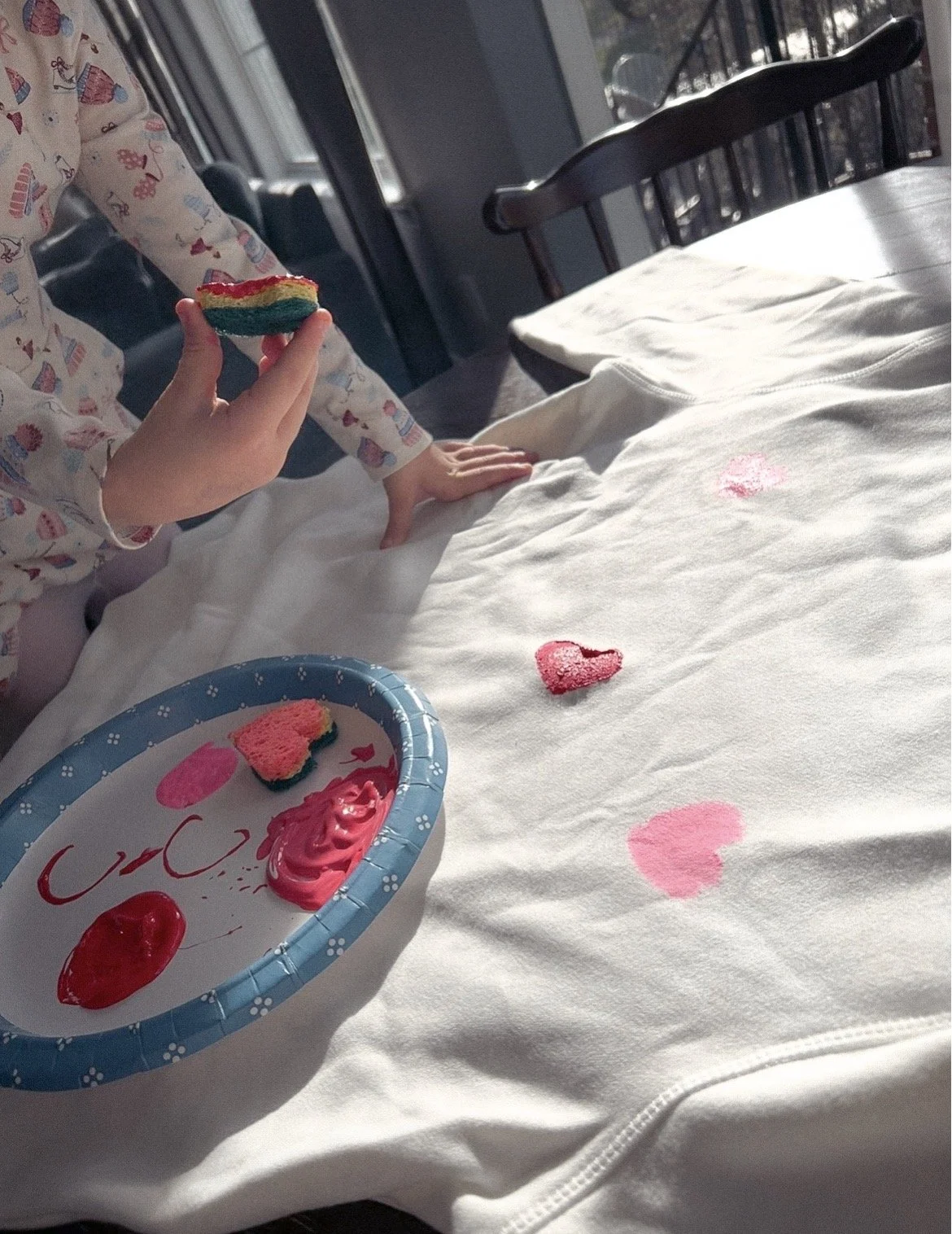 Valentine’s Day DIY Sweatshirt