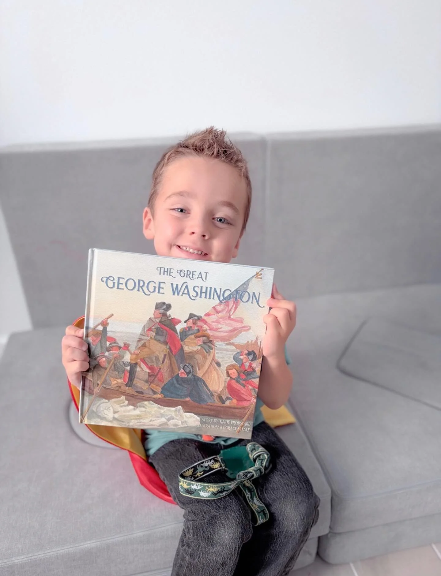 There is absolutely nothing sweeter than seeing our books in the hands of the next generation. This is what The Littlest Statesmen is all about. This is the heart of our mission: to see our youngest little patriots being taught about our country, lea