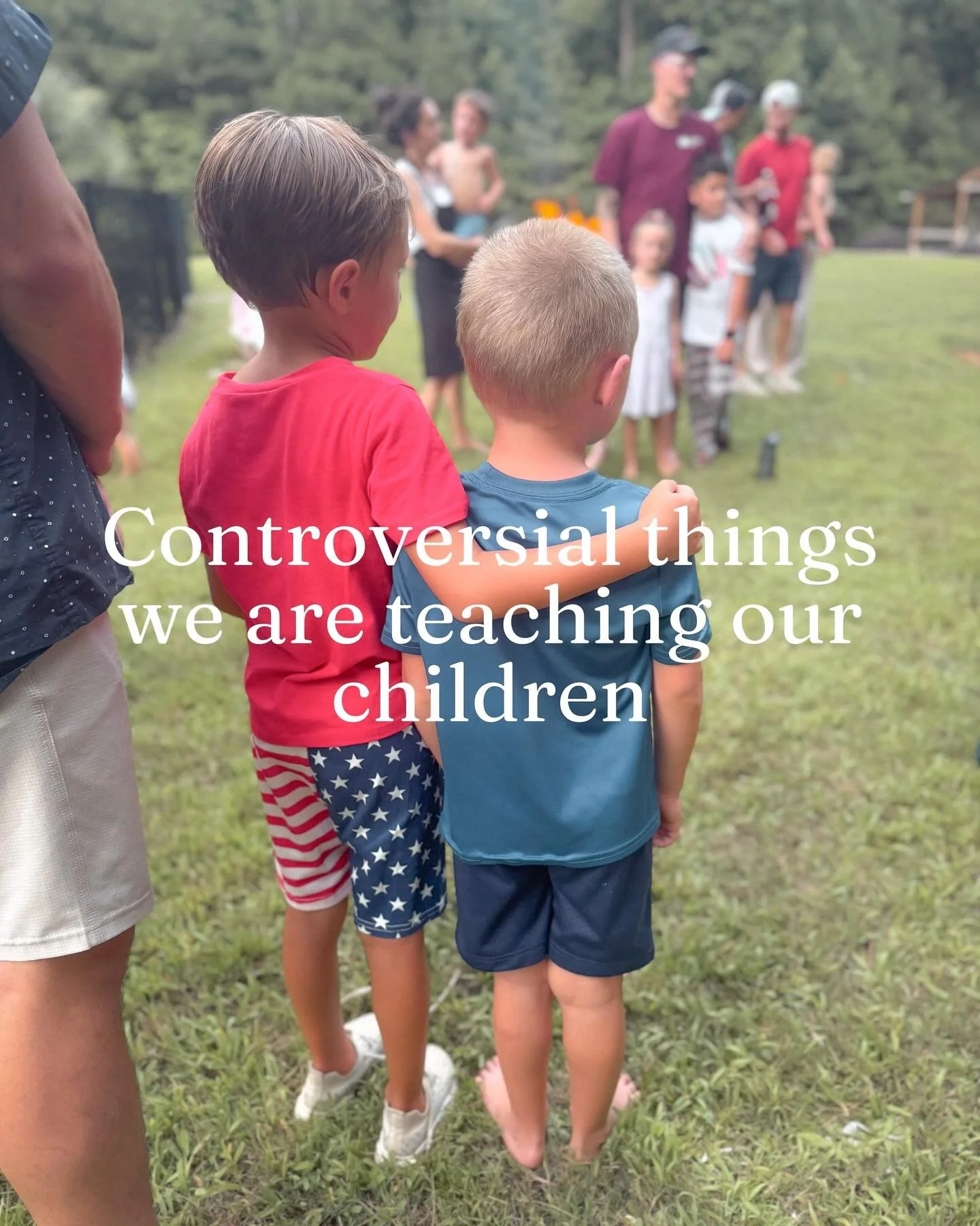 What a gift it is to raise the next generation. May we do it fearlessly 🤍. 

#raisingreaders #raisingchildren #motherhoodinspired #christianmotherhood #controversialtopics
