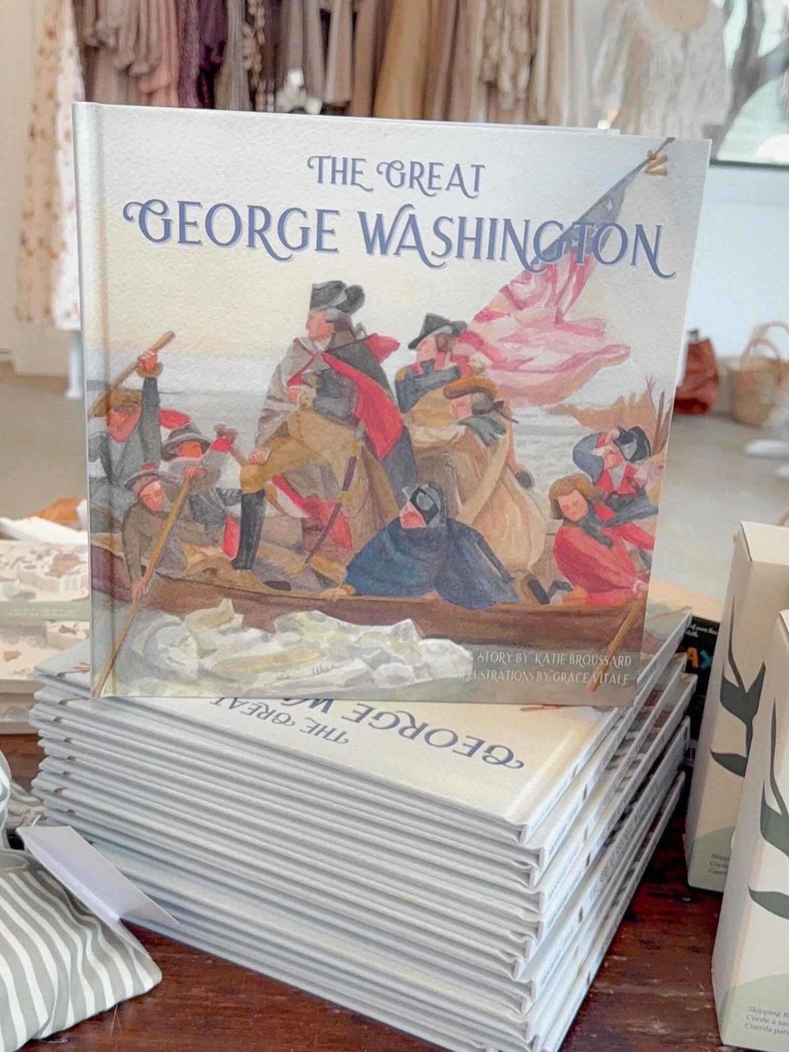 Spotted at our favorite @neuflorawardrobe! 👀

America&rsquo;s 250th celebration is just around the corner. This year especially is one of such great significance and provides such a wonderful opportunity to teach our children about our nation&rsquo;