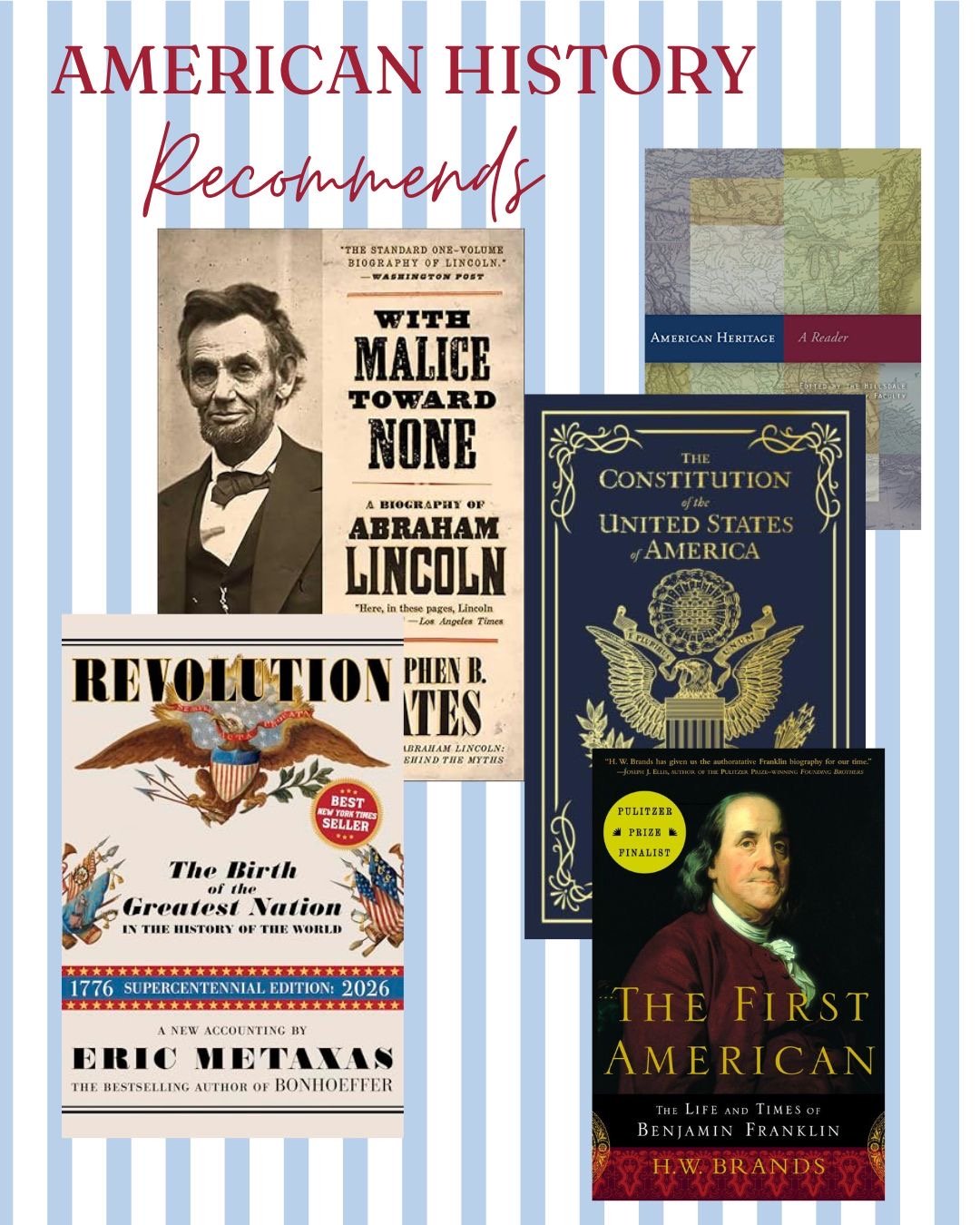 Adult American History Book Must-Haves