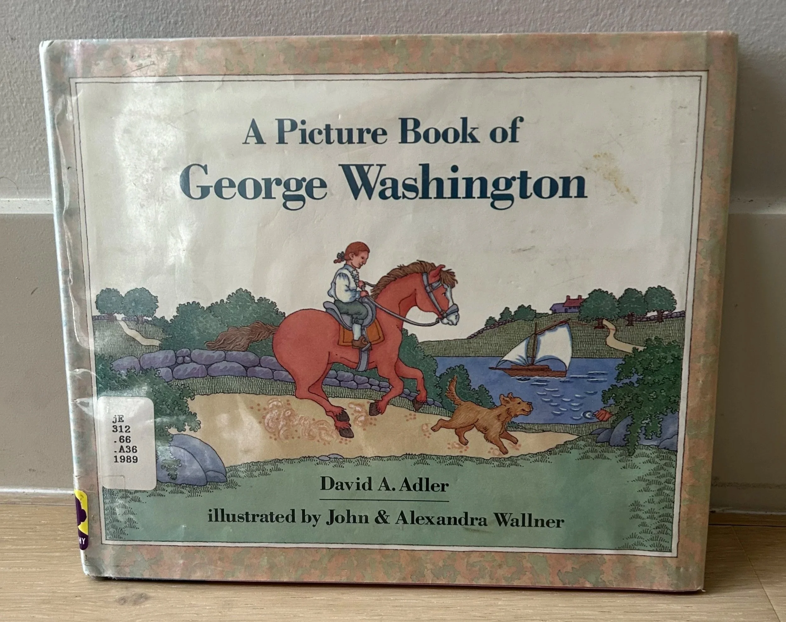 A children's picture book of George Washington
