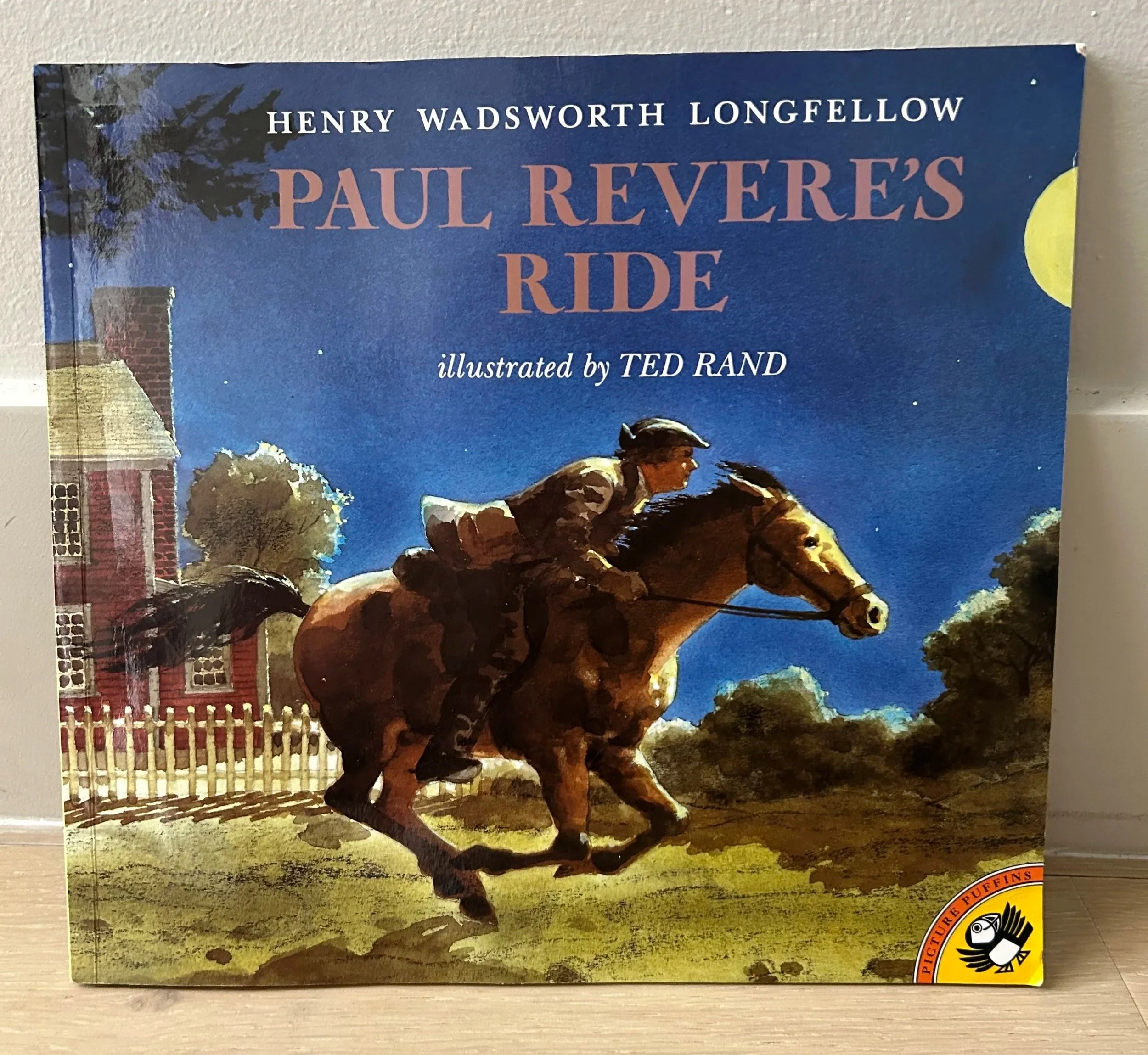 The patriotic children's story of Paul Revere's Ride