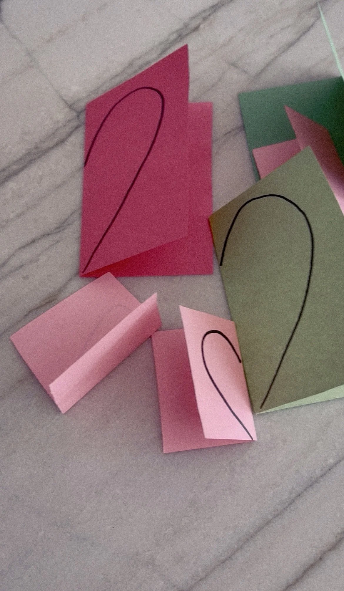 Valentine's Day Cards Handmade with your Family
