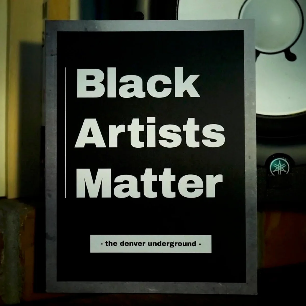 Black Artist Matter by "the denver underground"
